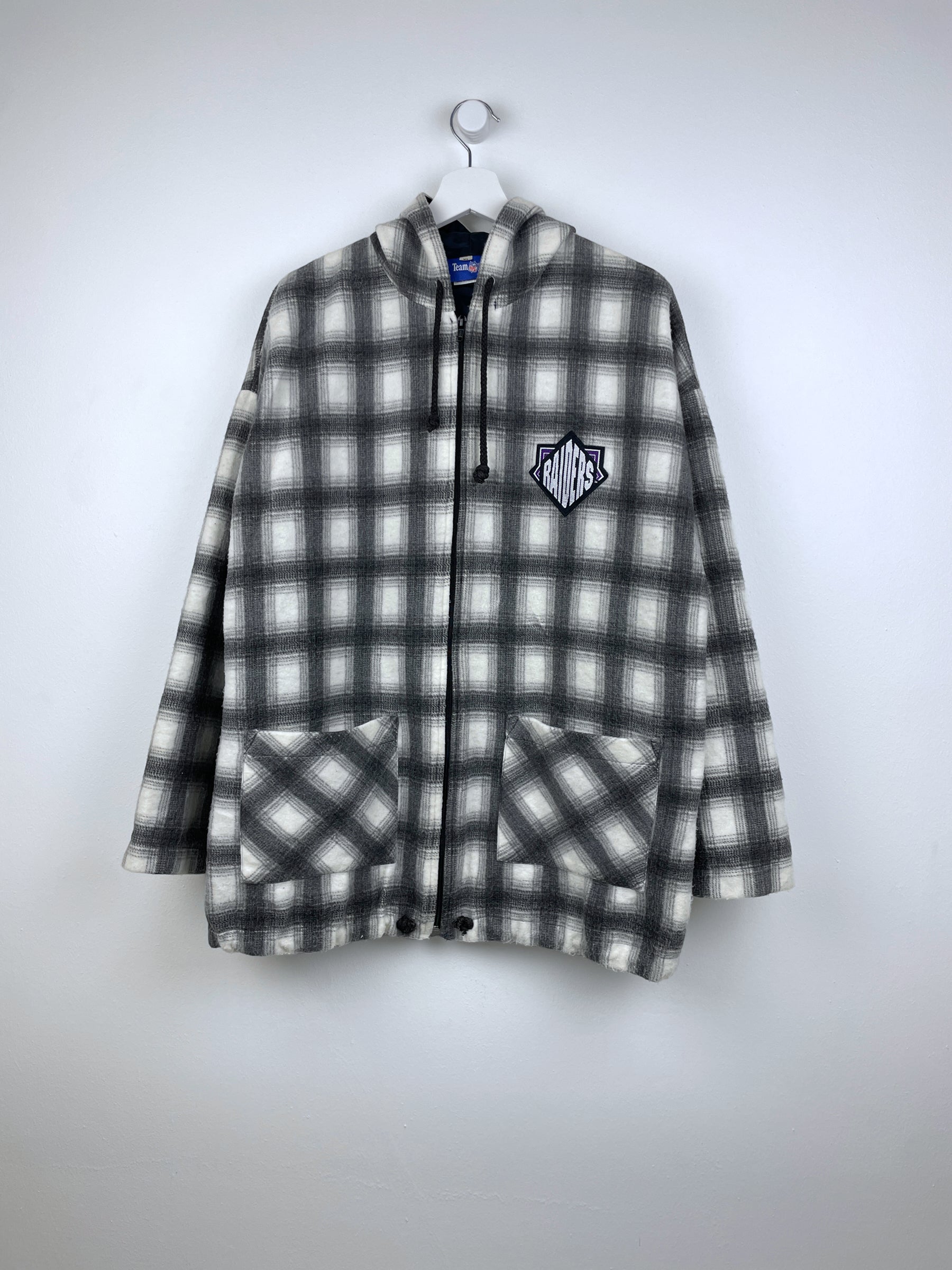 Raiders flannel hot sale shirt