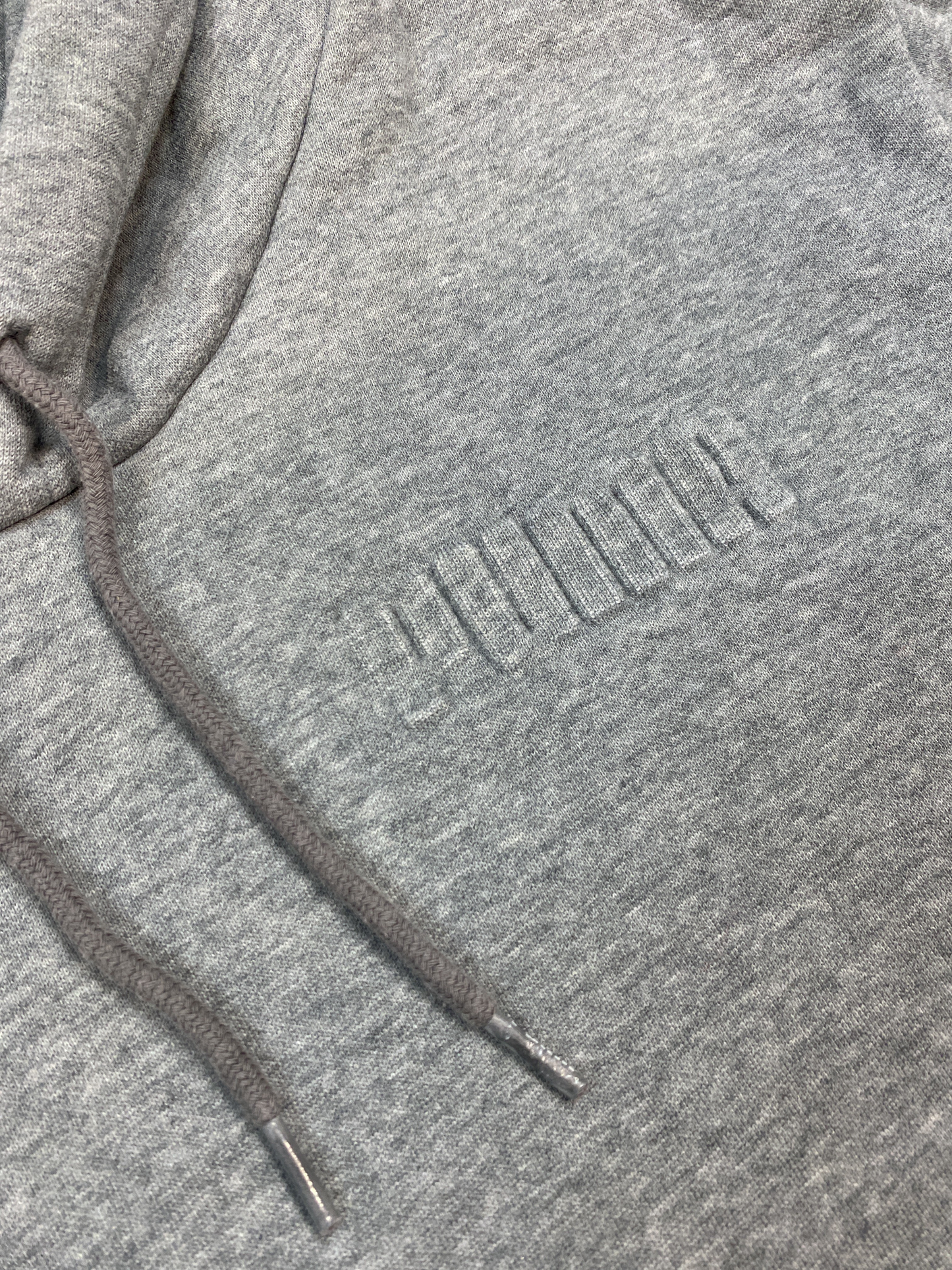 Puma Gray Hoodie with Embossed Logo