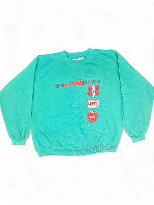 Vintage Levi's Green Sweatshirt