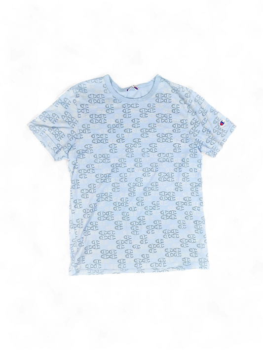 Modern Cotton Blue Champion T-Shirt