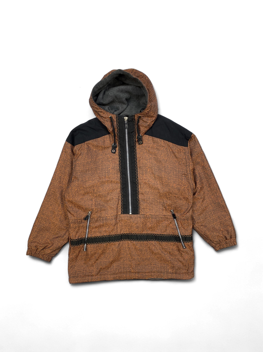 Orange and Black Jacket with Hood