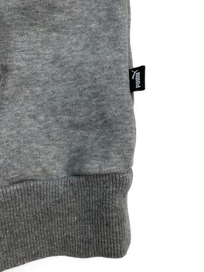 Puma Gray Hoodie with Embossed Logo