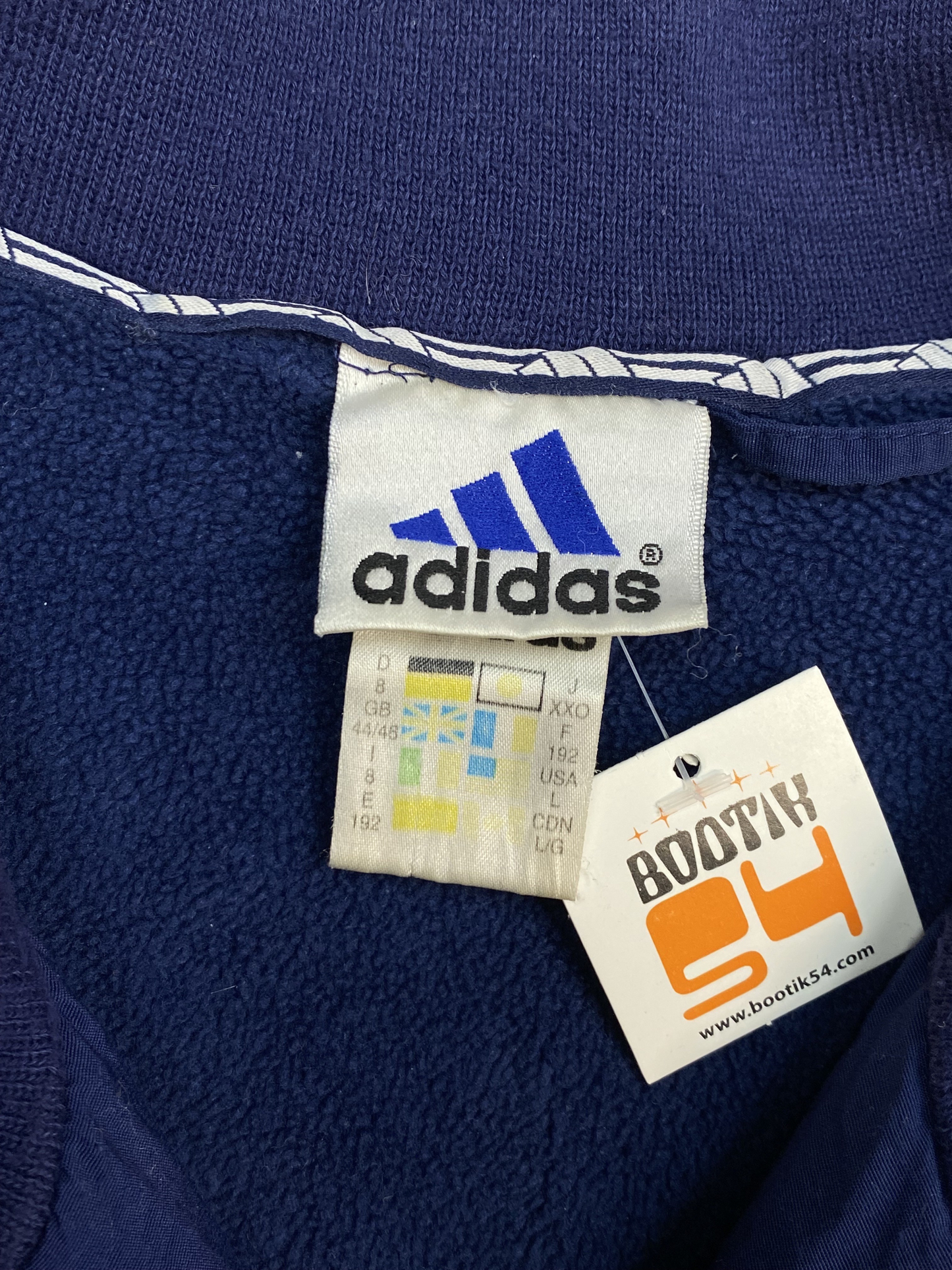 Adidas Navy  Pullover Jacket