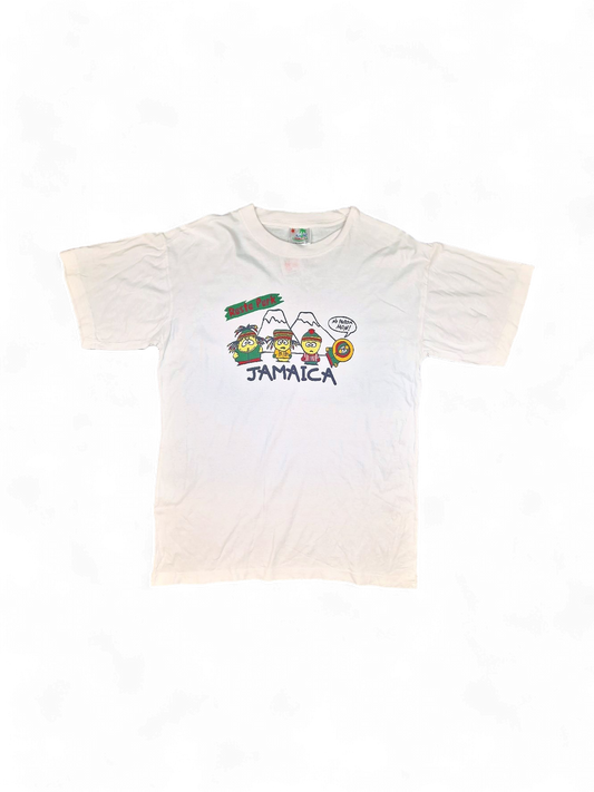 Casual 100% Cotton Jamaica Graphic T-Shirt