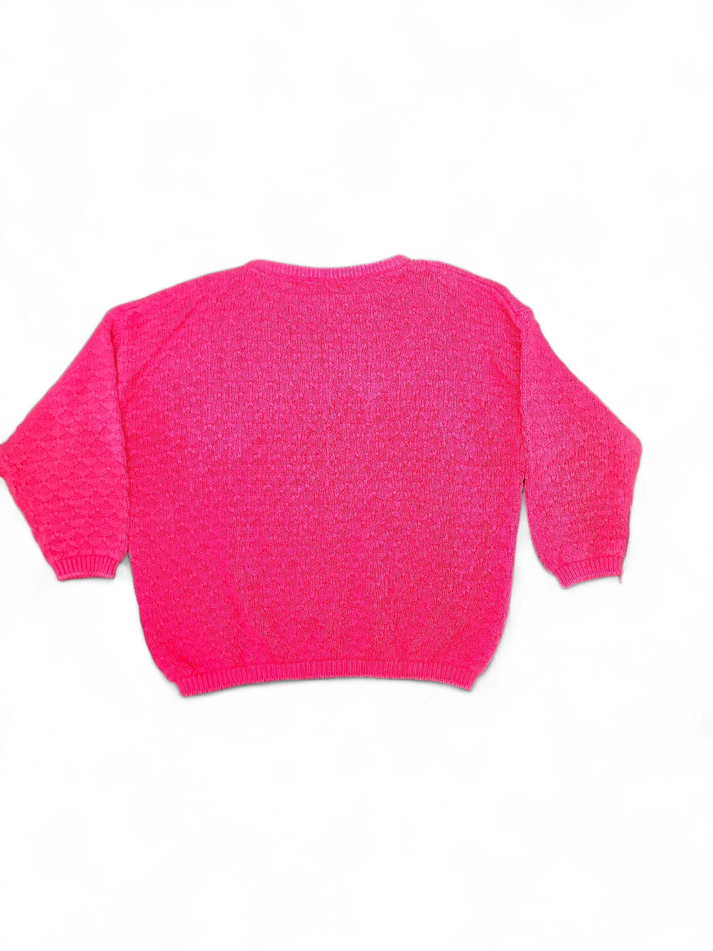 Benetton Red Cotton Sweater