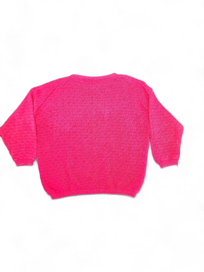 Benetton Red Cotton Sweater