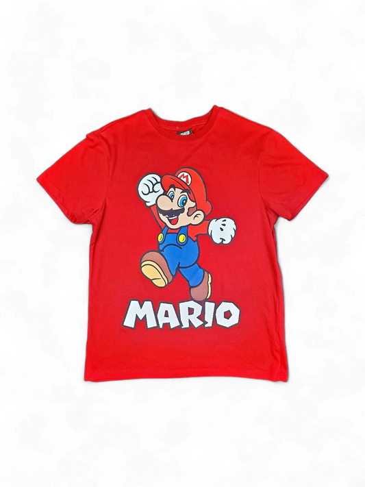 Modern Super Mario Red Graphic T-shirt