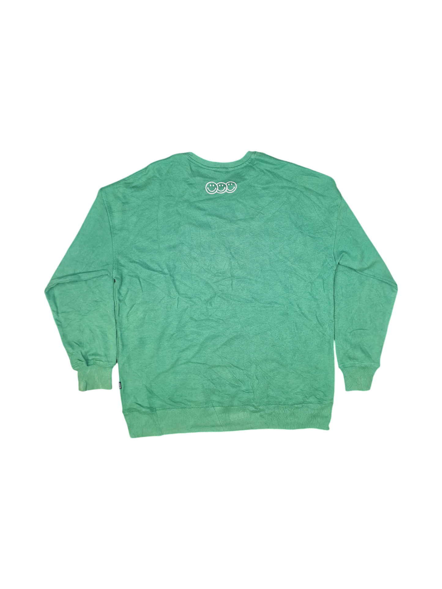 Smiley Green Sweatshirt - Size S/P