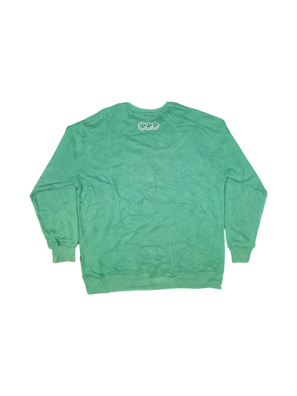 Smiley Green Sweatshirt - Size S/P