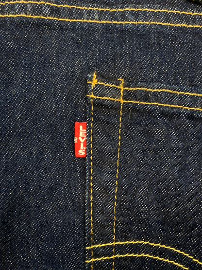 Levis 514 Premium Jeans Raw Denim Dark Blue