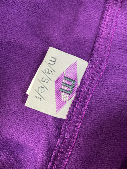 Vintage Purple Sweatpants with Star Design