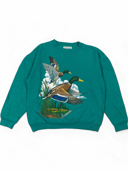 Super Shirts Canada Duck Print Sweatshirt