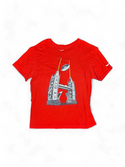 Modern Nike Red Graphic T-Shirt