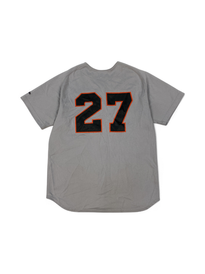 Vintage Athletic Jersey with Number 27