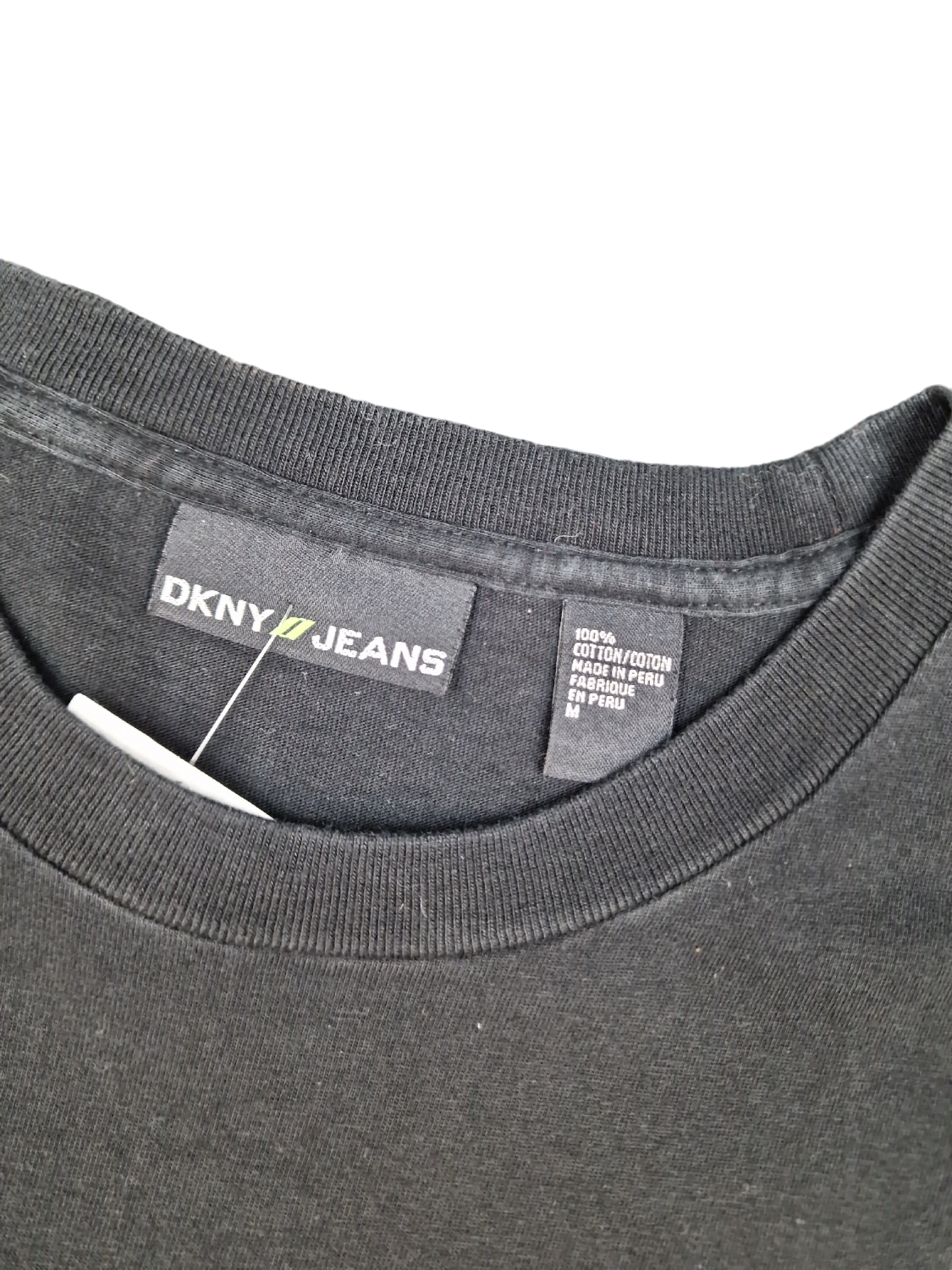 DKNY Jeans Black T-shirt - Size M