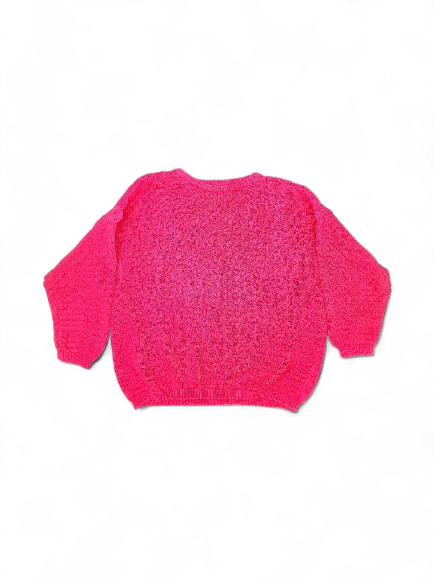 Benetton Red Cotton Sweater