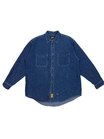 Caterpillar Blue Denim Shirt