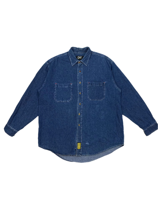 Caterpillar Blue Denim Shirt