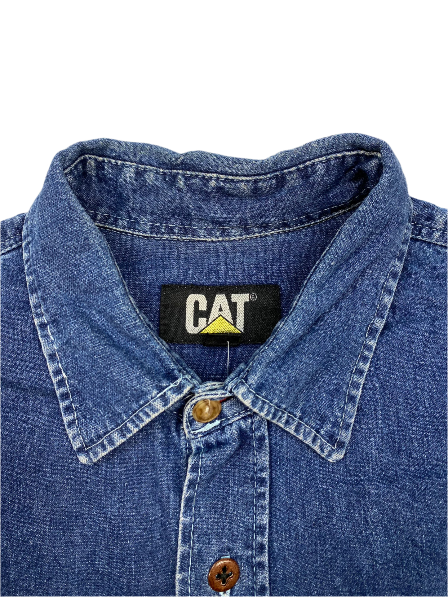 Caterpillar Blue Denim Shirt