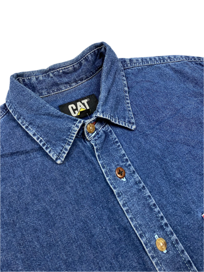 Caterpillar Blue Denim Shirt