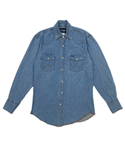 Wrangler Light Blue Denim Shirt