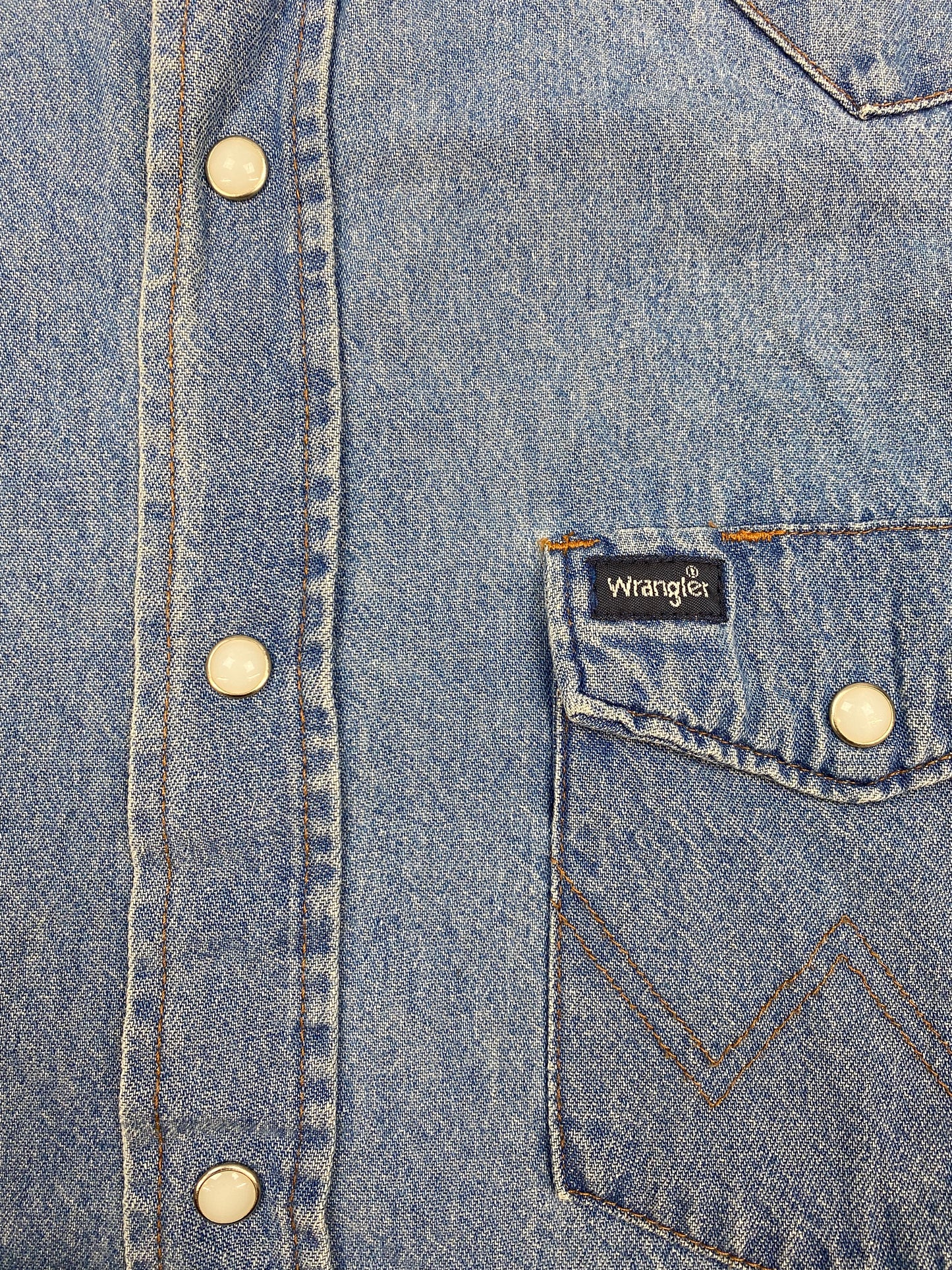 Wrangler Light Blue Denim Shirt