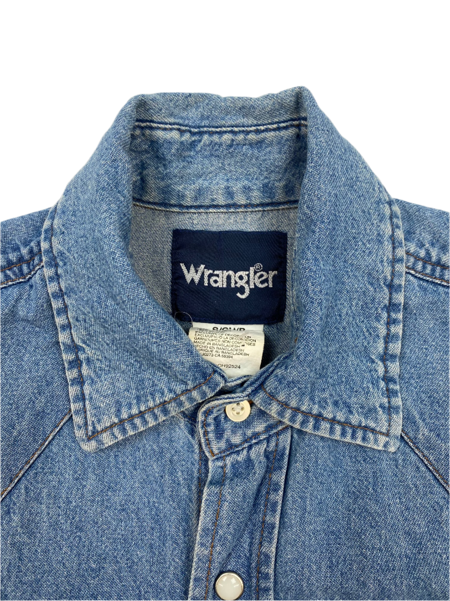 Wrangler Light Blue Denim Shirt