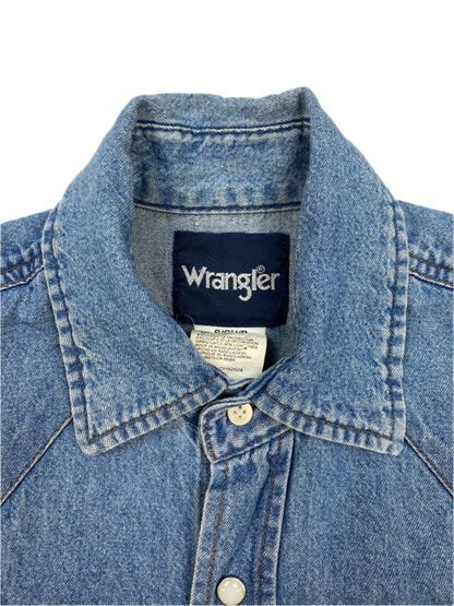 Wrangler Light Blue Denim Shirt