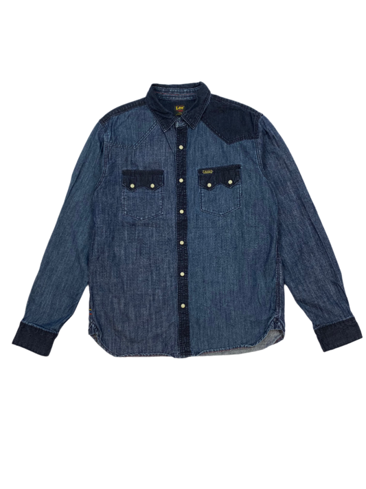 Lee Blue Denim Shirt