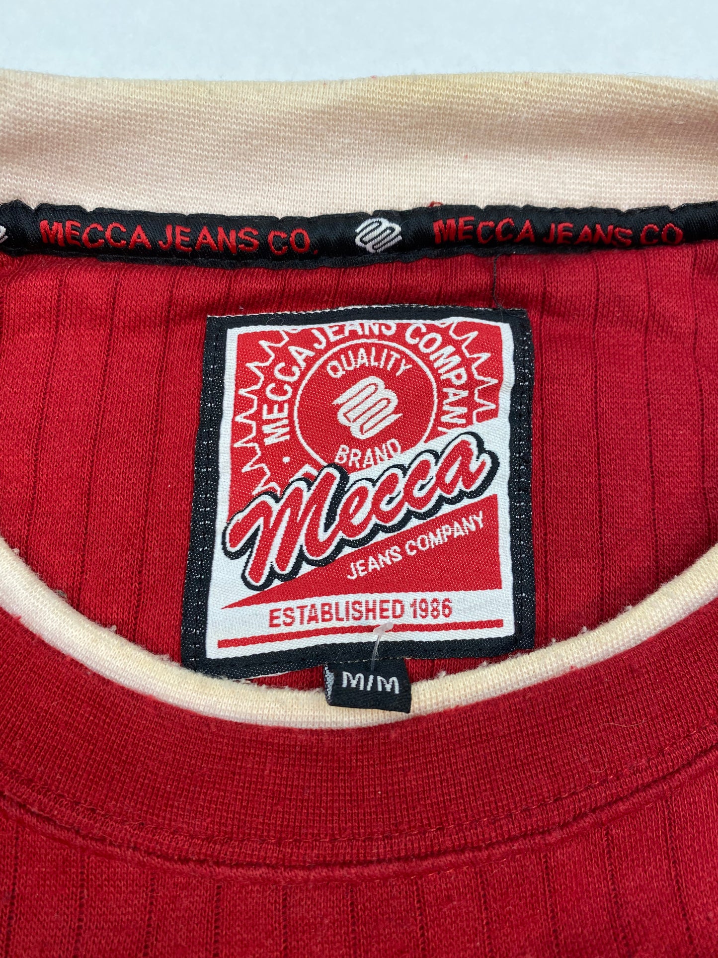 Mecca Jeans Red Sweatshirt