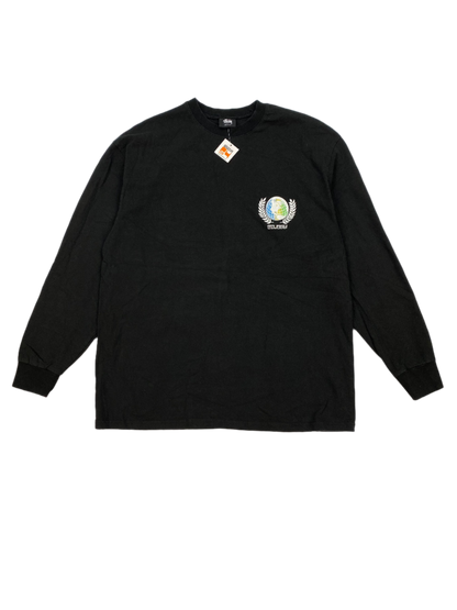 Stüssy Black Longsleeve with Backprint