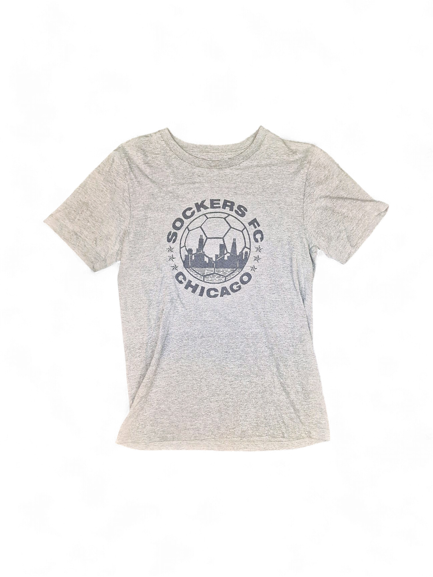 Chicago Sockers FC Gray T-Shirt - Soccer Fan Gear