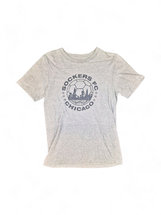 Chicago Sockers FC Gray T-Shirt - Soccer Fan Gear