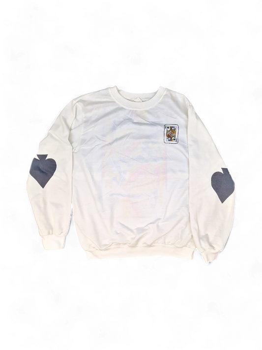 Queen of Spades Graphic Sweatshirt