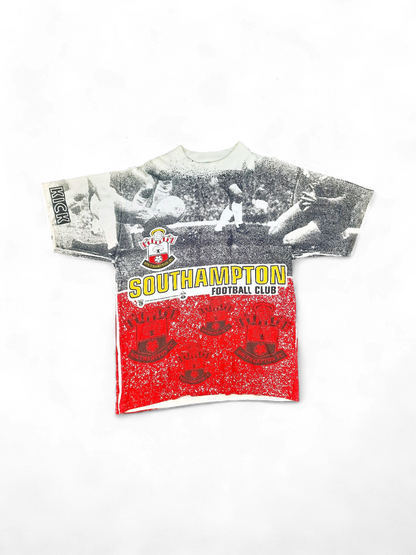 Vintage Southampton FC Cotton T-shirt - Kick Brand - Size Medium