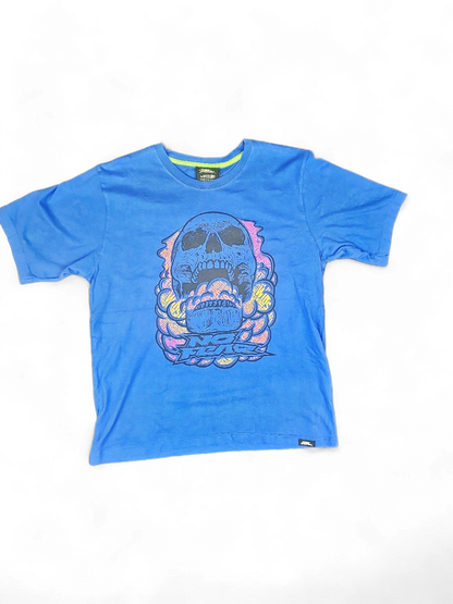 Modern No Fear Graphic Blue T-shirt