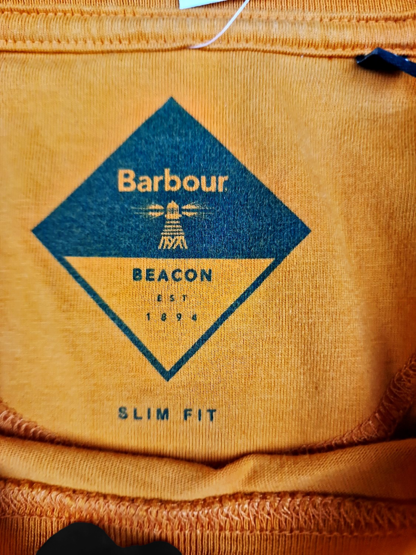 Modern Barbour Orange T-shirt