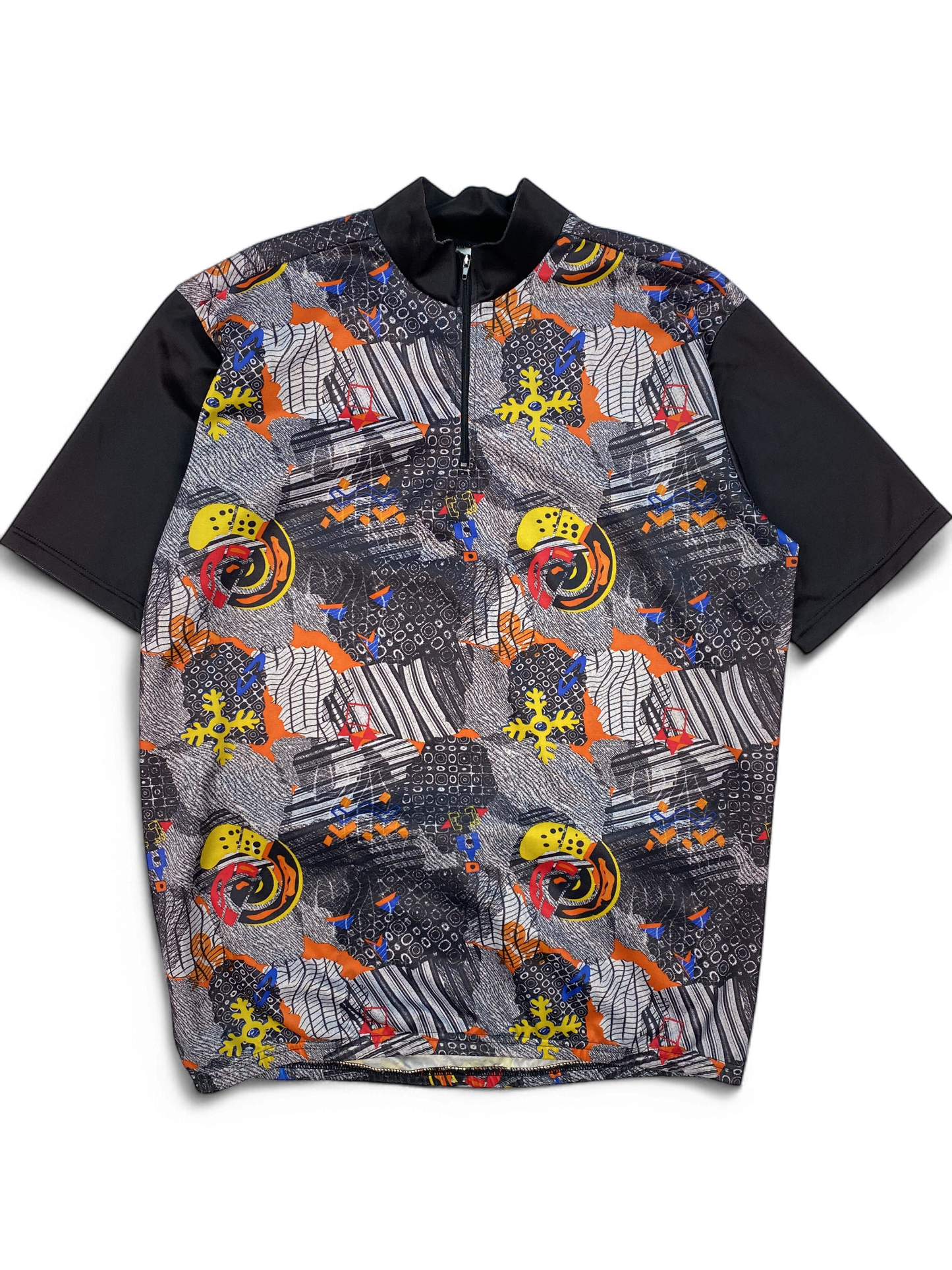 Colorful Abstract Cycling Jersey