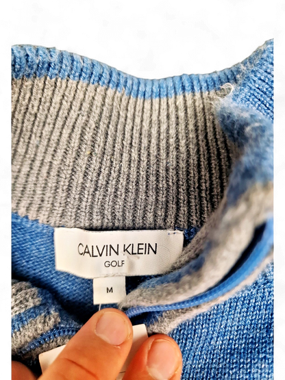 Calvin Klein Golf Blue Sweater - Medium