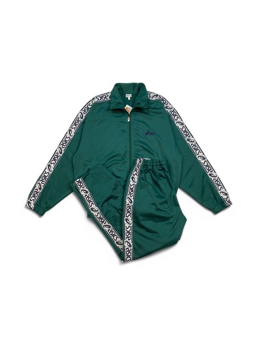 ASICS Green Tracksuit Set