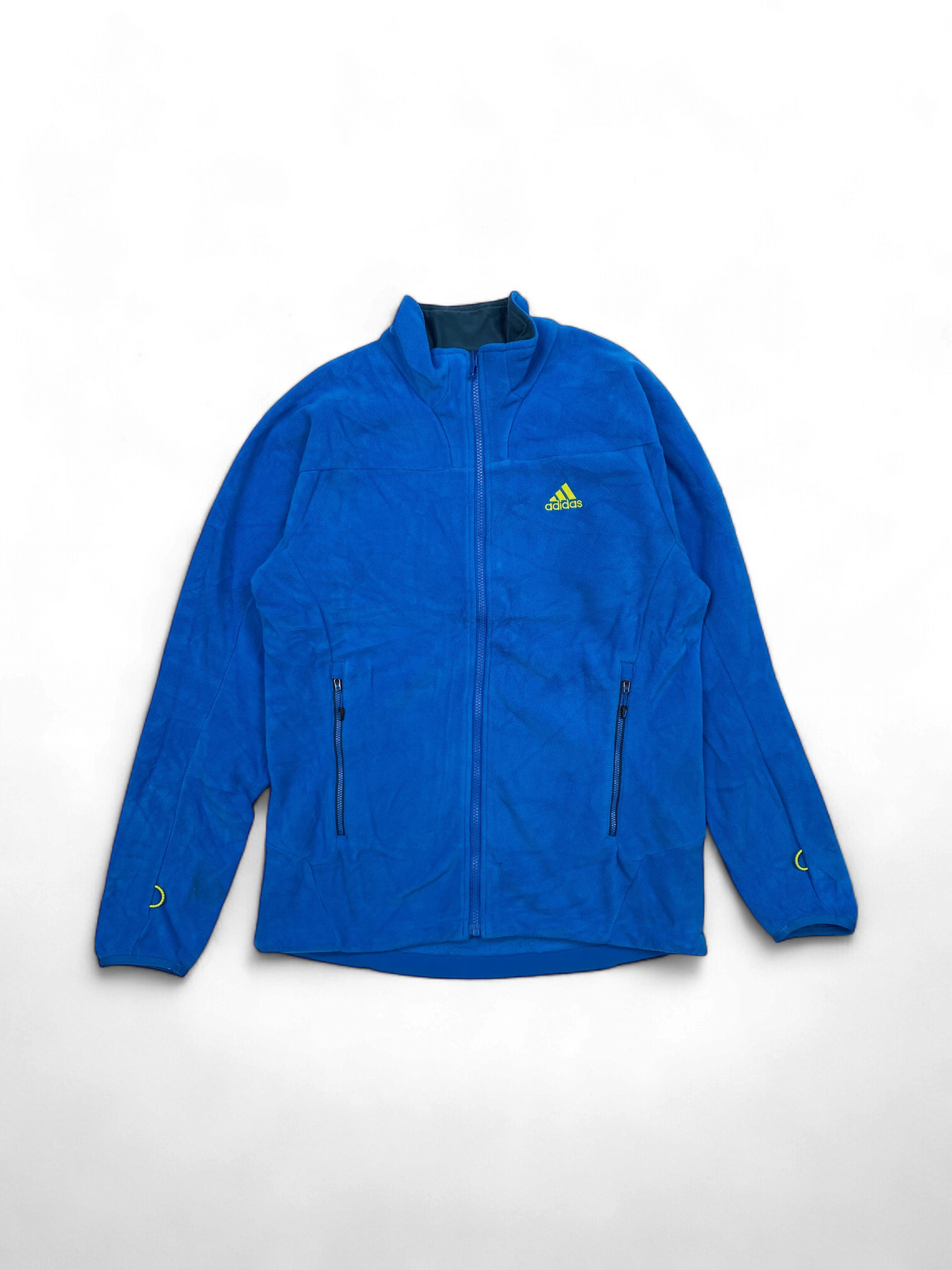 Adidas Blue Fleece Full-Zip Jacket