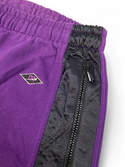 Vintage Purple Sweatpants with Star Design