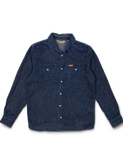 Carhartt Rugged Blue Button-Down Shirt